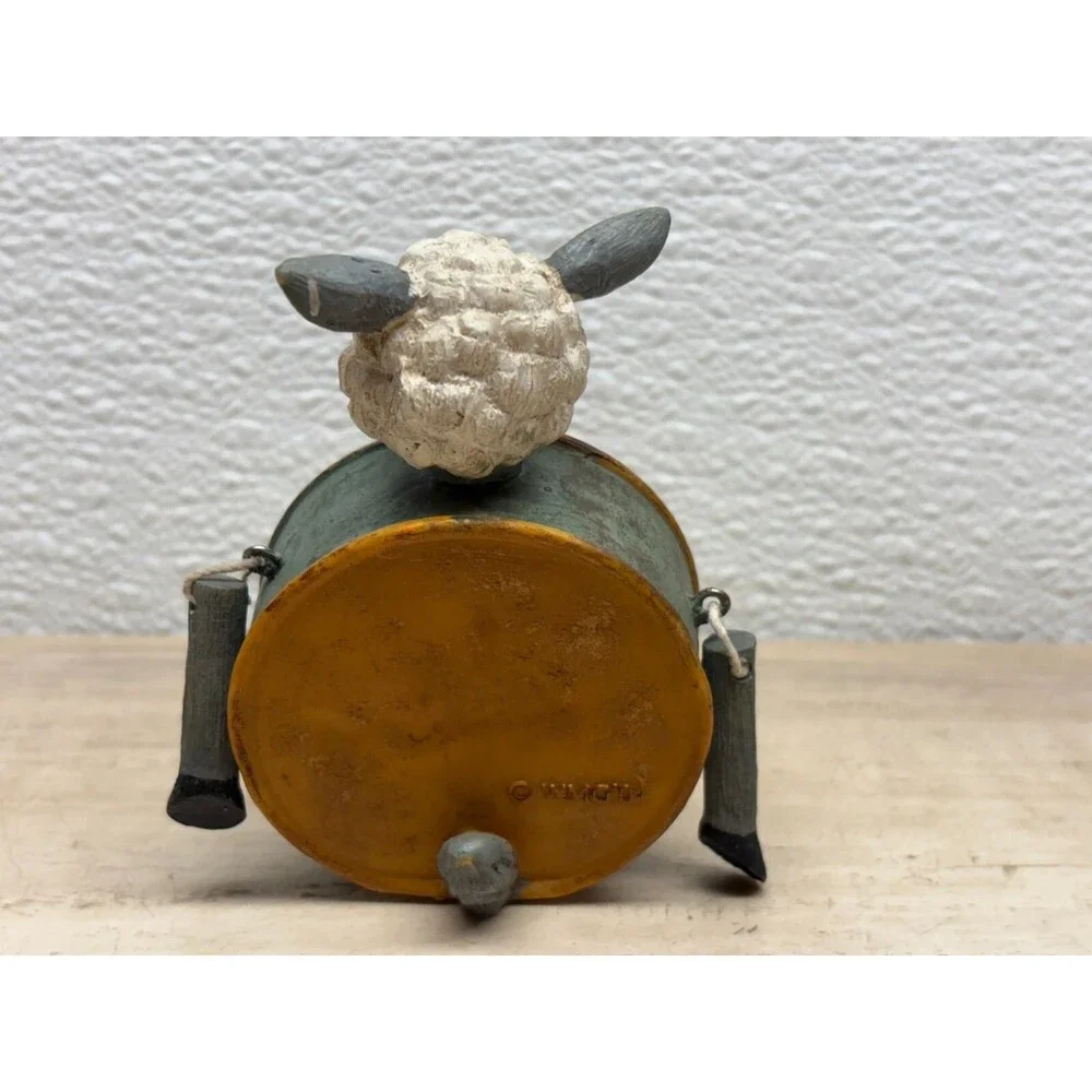 Vtg WMG Shelf Sitter Sheep Reisin Figure Bahmans Rosemary